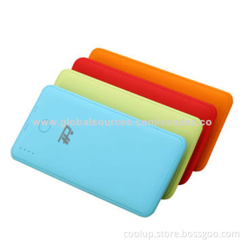Small Size Power Banks, Perfect Match Size, Rubber Finish, Compact Design, Six Colors Available